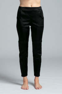 Nes: Satin Section Pants /Black