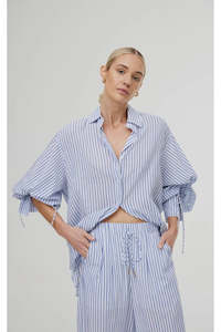 Kinney: Ashton Shirt/Sea Stripe