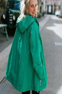 Moke: Sadie Rain jacket /Shamrock