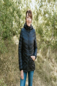 Moke: Cushla Packable Jacket /Black