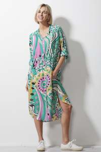 Amalfi Shirt Dress /Amalfi Print