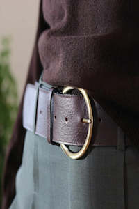 Excluded From Winter Sale: Belladona wide Belt /Black