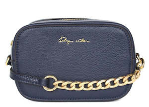 Excluded From Winter Sale: Blanchfield Bag /Ink Metallic Pebble