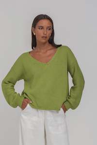 Blak: Keep Me Close Sweater / Apple