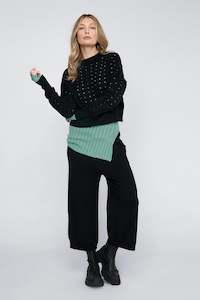 Taylor: Orbit Sweater / Black