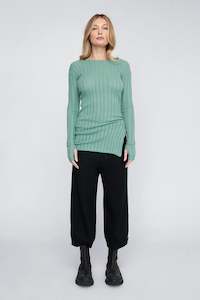 Taylor: Rounded Veneer Tunic / Mineral