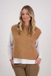 Vickie Vest / Taupe
