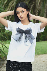 Bow-Ho T-Shirt / White