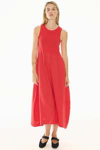 Belle Tank Dress / Red