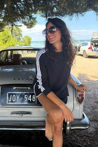 Sweaters Knitwear: Arm Stripe / Navy - White