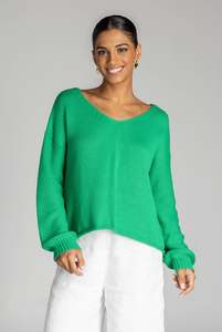 Keep me close sweater/Bright Green