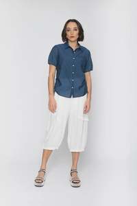 Kira Shirt / Denim Blue