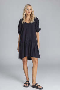 Whispered Promise Dress / Black