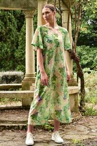 Curate By Trelise Cooper: Dress Rehearsal Dress / Green Floral