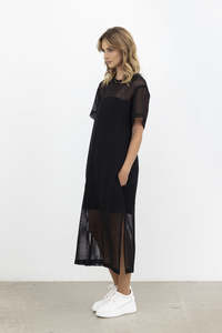 Style X Lab: Snapshot Chic Dress / Black