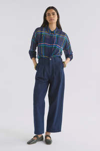 Elk: Eir Sheer Shirt / Elba Check