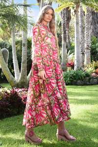 Sun and the Swoon Dress / Pink