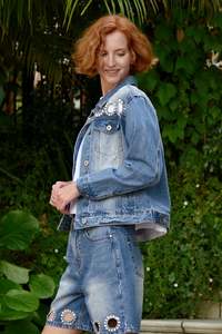 Diamond Life Jacket / Blue Denim