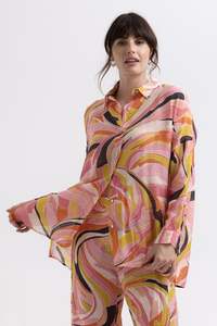 Zacket Plover: Summer Shirt / Sunset