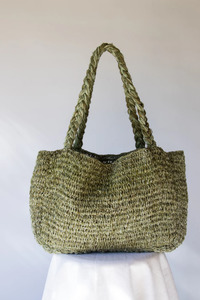 Excluded From Winter Sale: Elle Grande Tote / Aloe