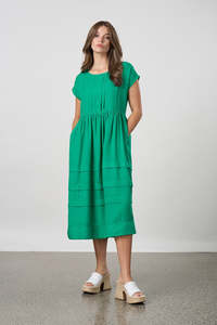 Parallel Dress / Emerald