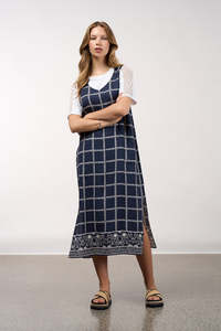 Madley Sweetly: Lyrical Dress / Navy Bone