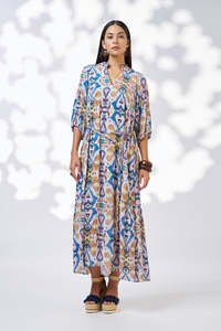 Tia Midi Dress / Multi