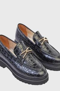 New Season Footwear: Manea Loafer/Black Croc
