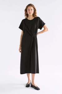 Clothing: Etienne T-Shirt Dress / Burnt Chocolate