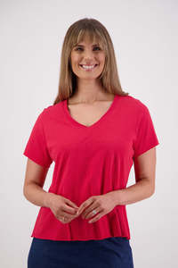Briarwood: Jena Tee / Red