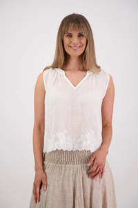 Sara Top / White
