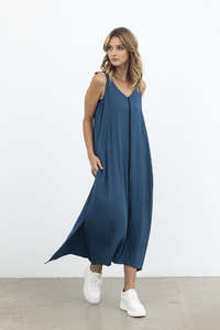 Live Life Dress Reversable / Petrol