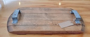 Products: Barrel head serving tray - STIM CRAFTMANSHIP
