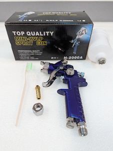 Products: Spray gun H-2000A (Gravity feed) – 0.8/1.0mm Touch up gun