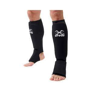 Boxing Protective Gear: COTTON SHIN AND FOOT GUARD