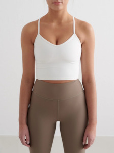 Aimn: Ribbed Performance Bralette