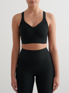 Aimn: Ribbed Performance Support Bra