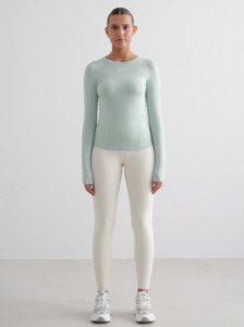 Aimn Sale: Aqua Soft Basic Long Sleeve
