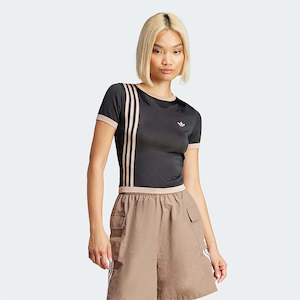 Adidas Originals Sale: Knitted 3 Stripe Short Tee