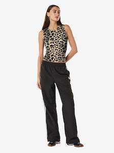 Tees Tanks: Foundation Muscle Tank in Leopard Print