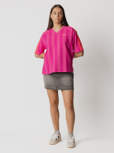 Skirts Dresses: 3 Stripes Denim Mini Skirt