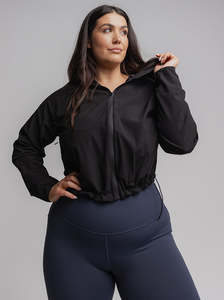 Taylor Sport: Taylor Run Jacket in Black