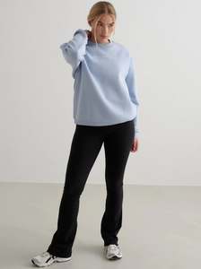 Cloudy Blue Serif Sweatshirt