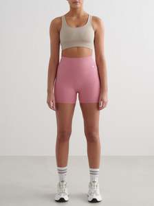 Aimn Sale: Ribbed Midi Biker Shorts