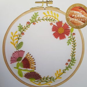 Products: Autumn Flowers with hoop kit