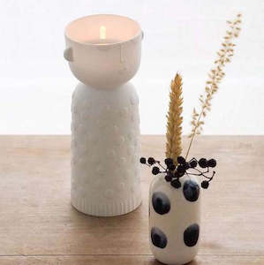 Rader Design: Luna Porcelain Candle Holder