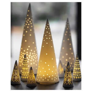 Rader Design: Rader Porcelain LED Conical Tree