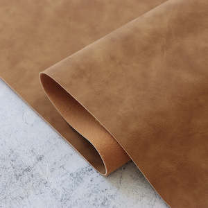 Faux Leather - Bronze Rugged ½ Yard by Sallie Tomato