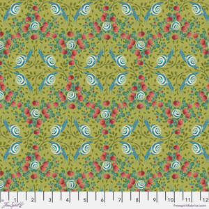 Odile Baillouel: Land Art 2 Rain Dance in Green