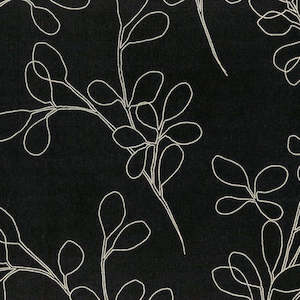 Remnants On Sale: Spring Shimmer Floral in Midnight Remnant 25cm
